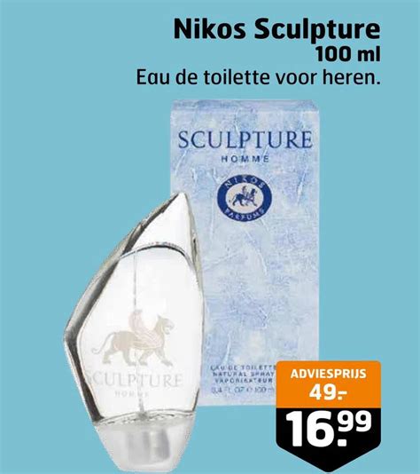 Nikos Sculpture Homme 100 ml aanbieding bij .